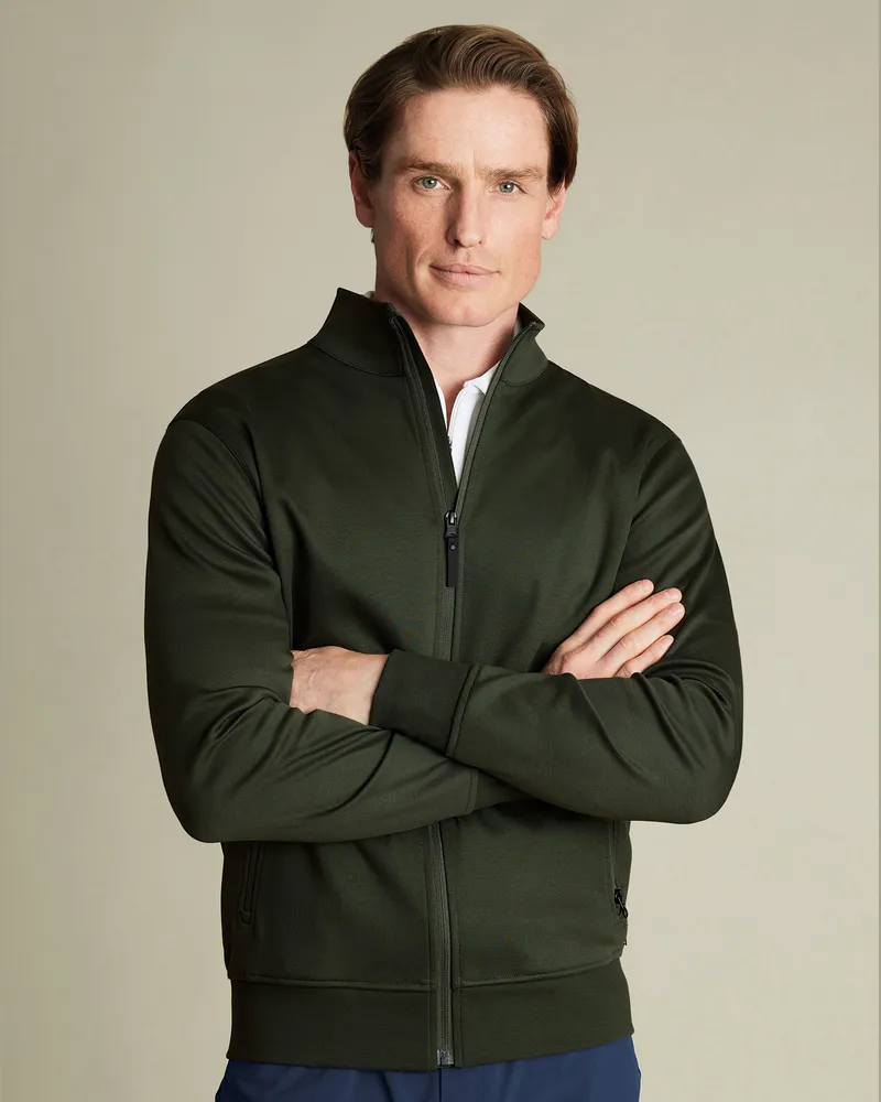 Charles Tyrwhitt Performance-Jacke Grün