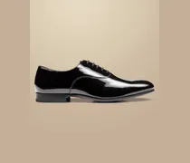 Oxford-Schuhe aus Lackleder
