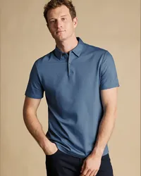 Charles Tyrwhitt Performance Polo Blau