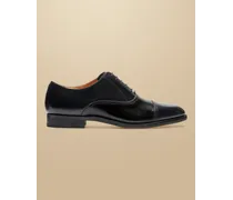 Oxford-Schuhe aus Leder - Schwarz