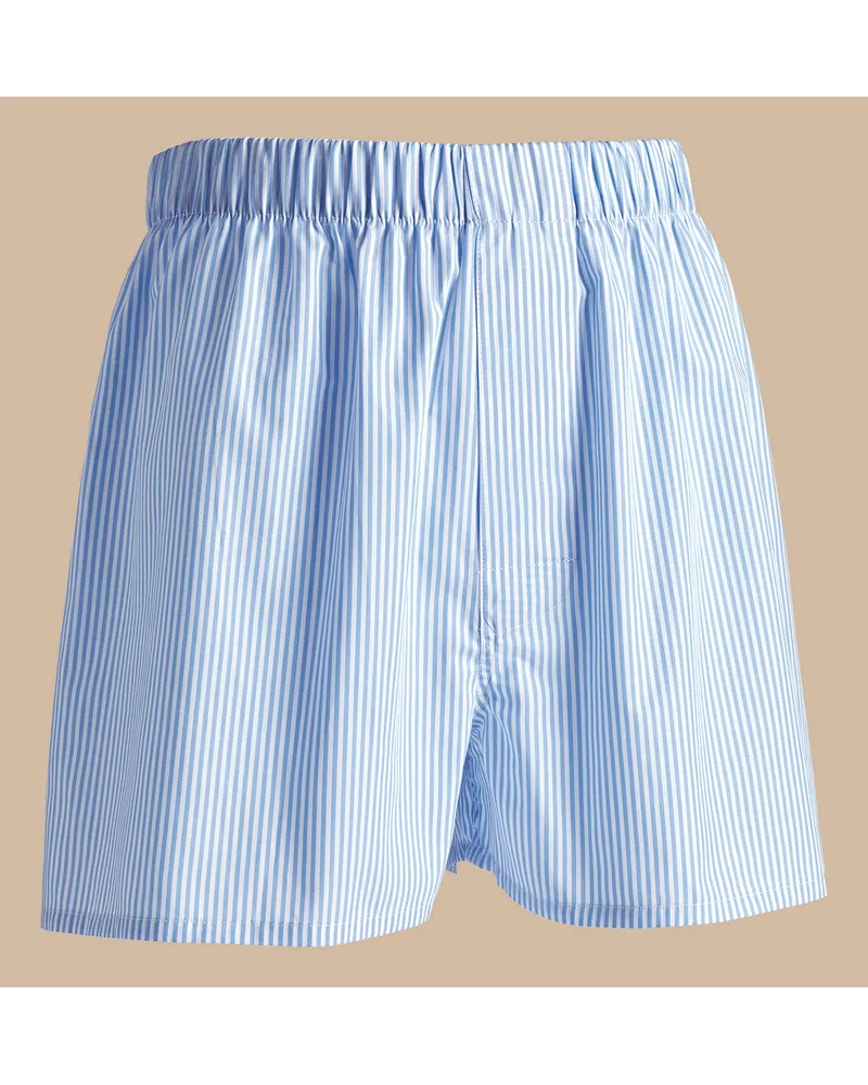 Charles Tyrwhitt Gewebte Boxershorts Blau