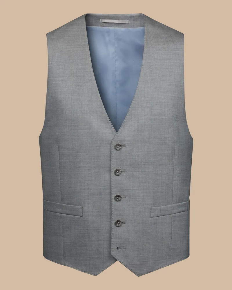 Charles Tyrwhitt Ultimative Performance-Anzugweste Grau
