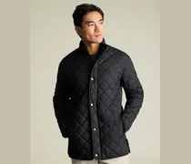 Steppjacke mit Diamantmuster