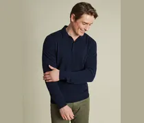 Kaschmirpullover mit Polokragen