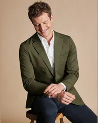 Charles Tyrwhitt Sakko Grün