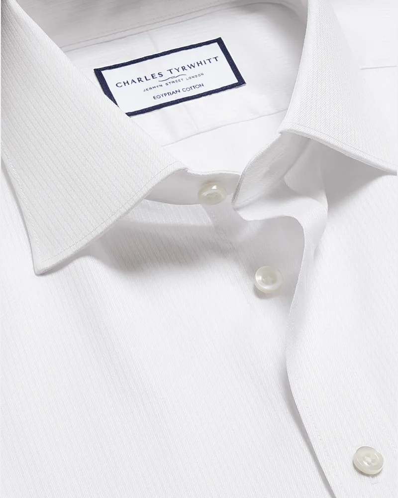 Charles Tyrwhitt Luxushemd Weiß
