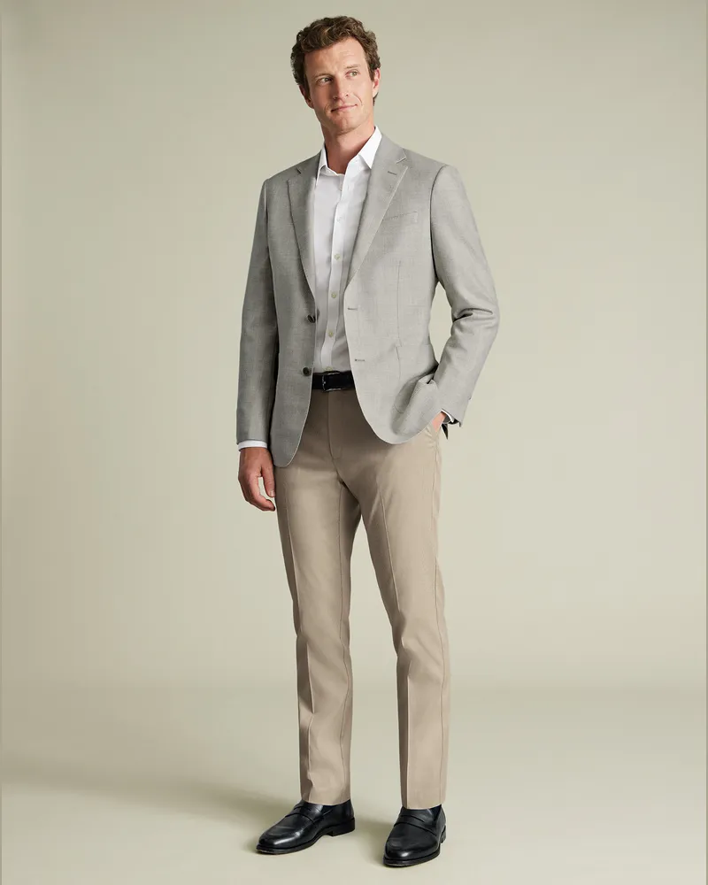 Charles Tyrwhitt Smarte Hose Neutral