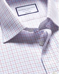 Charles Tyrwhitt Bügelfreies Royal-Oxfordhemd Rosa