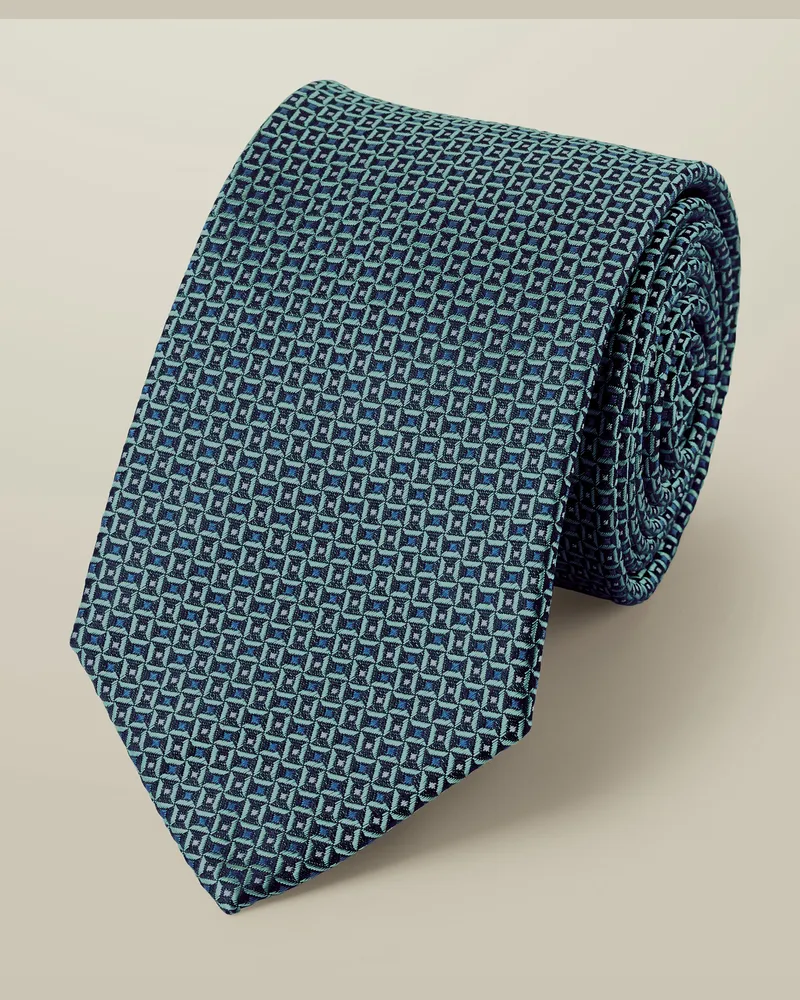 Charles Tyrwhitt Faux-Uni-Krawatte Marineblau