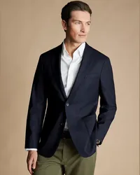 Charles Tyrwhitt Italienisches Luxussakko Marineblau