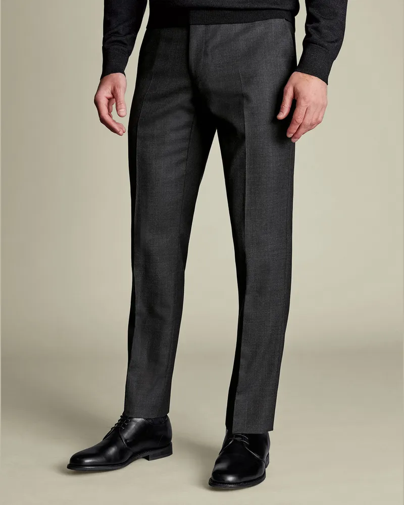 Charles Tyrwhitt Ultimative Performance-Anzughose Anthrazit