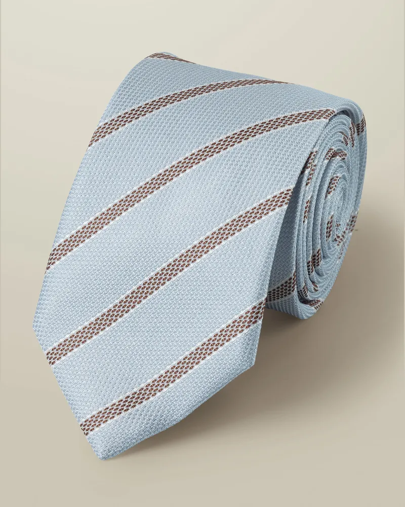 Charles Tyrwhitt Krawatte aus Seide Blau