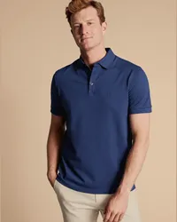 Charles Tyrwhitt Tyrwhitt Piqué-Polo Königsblau Königsblau