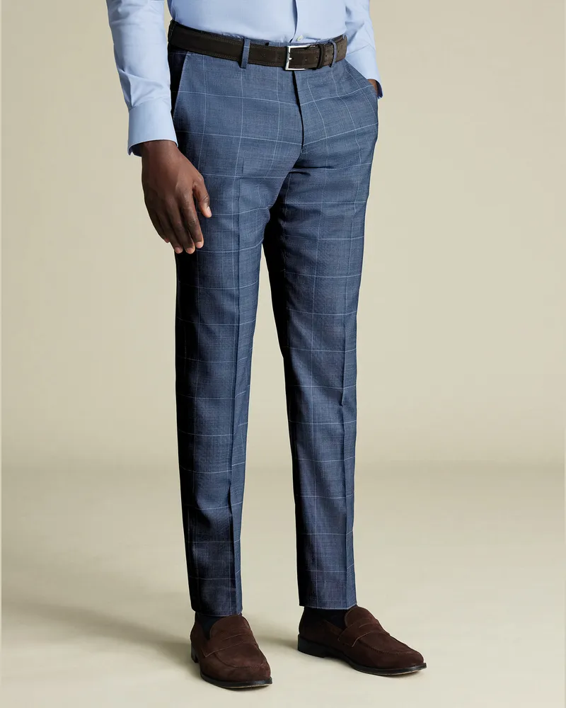 Charles Tyrwhitt Ultimative Performance-Anzughose Blau