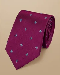 Charles Tyrwhitt Krawatte aus Seide Purple