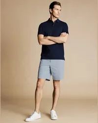 Charles Tyrwhitt Shorts mit Streifen Himmelblau Blau