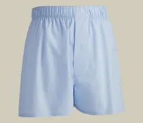Gewebte Boxershorts Hellblau