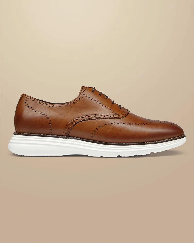 Charles Tyrwhitt Hybrid-Sneaker Walnussbraun Braun