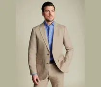 Leinen-Sakko Taupe