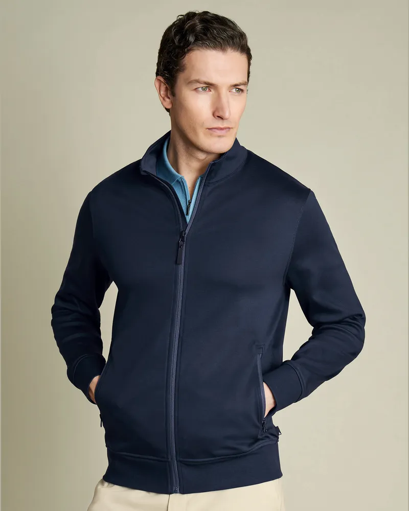 Charles Tyrwhitt Performance-Jacke Marineblau