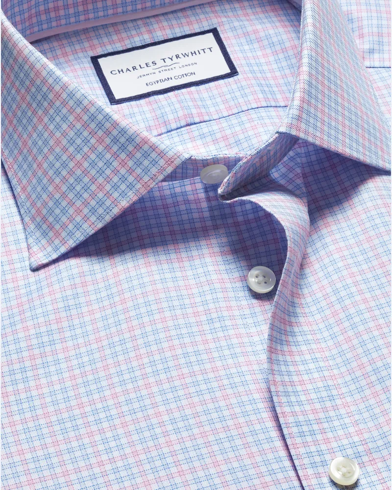 Charles Tyrwhitt Luxuriöses Hemd Rosa