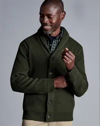 Charles Tyrwhitt Pullover Grün