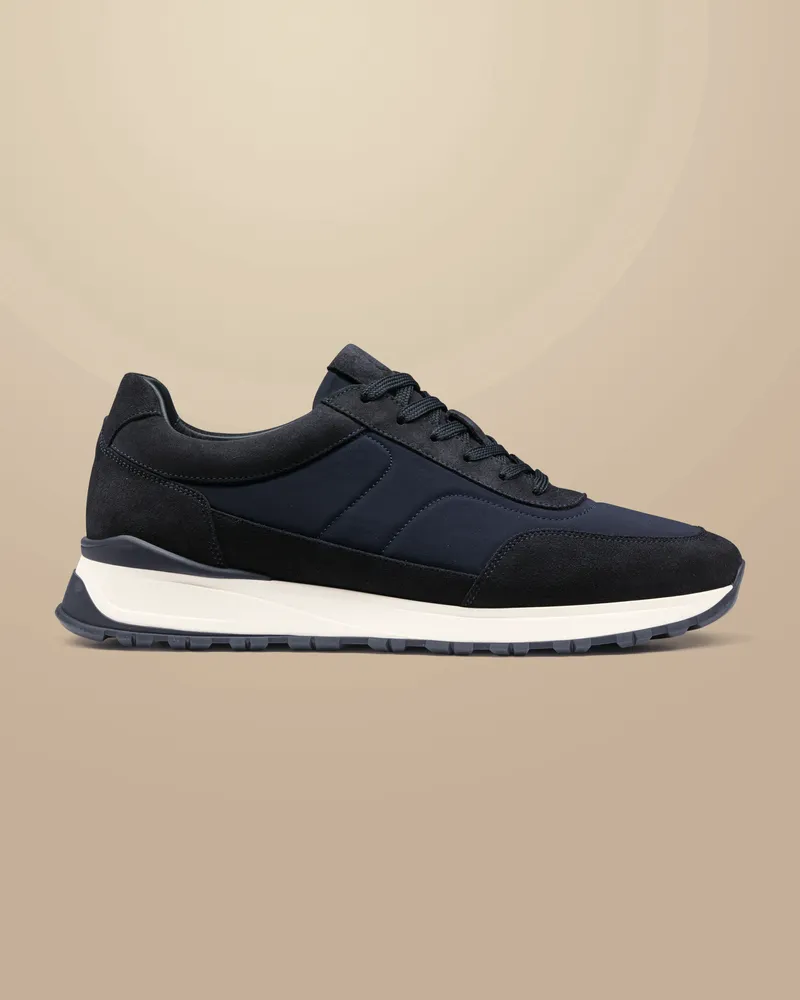Charles Tyrwhitt Sneaker aus Textil Marineblau Marineblau