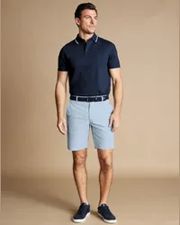 Charles Tyrwhitt Shorts aus Baumwolle Himmelblau Blau