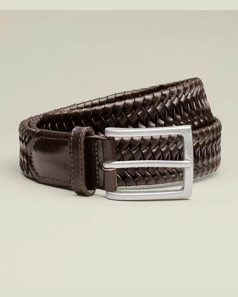 Charles Tyrwhitt Made in England Stretchgürtel Braun
