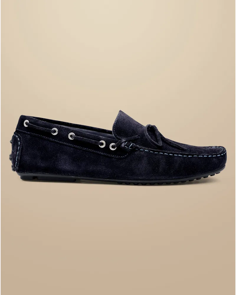 Charles Tyrwhitt Loafer-Fahrschuhe Marineblau