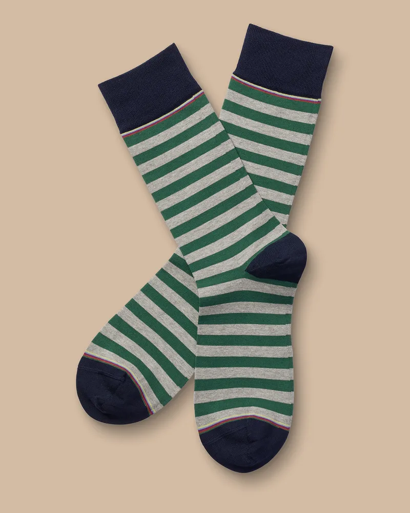 Charles Tyrwhitt Socken Grün