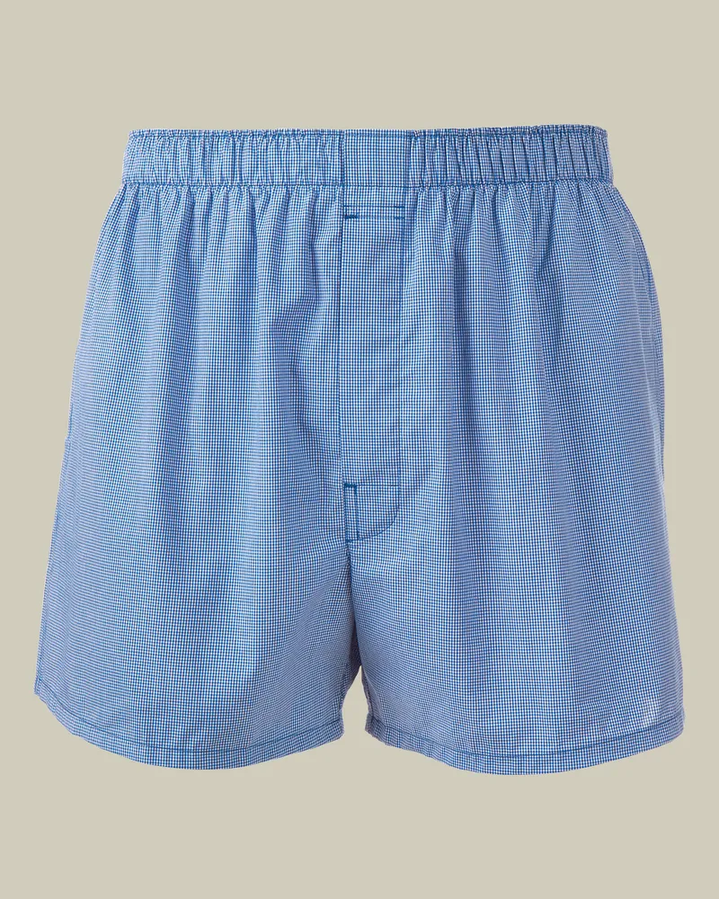 Charles Tyrwhitt Gewebte Boxershorts Königsblau