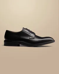 Charles Tyrwhitt Derby-Schuhe aus Leder Schwarz