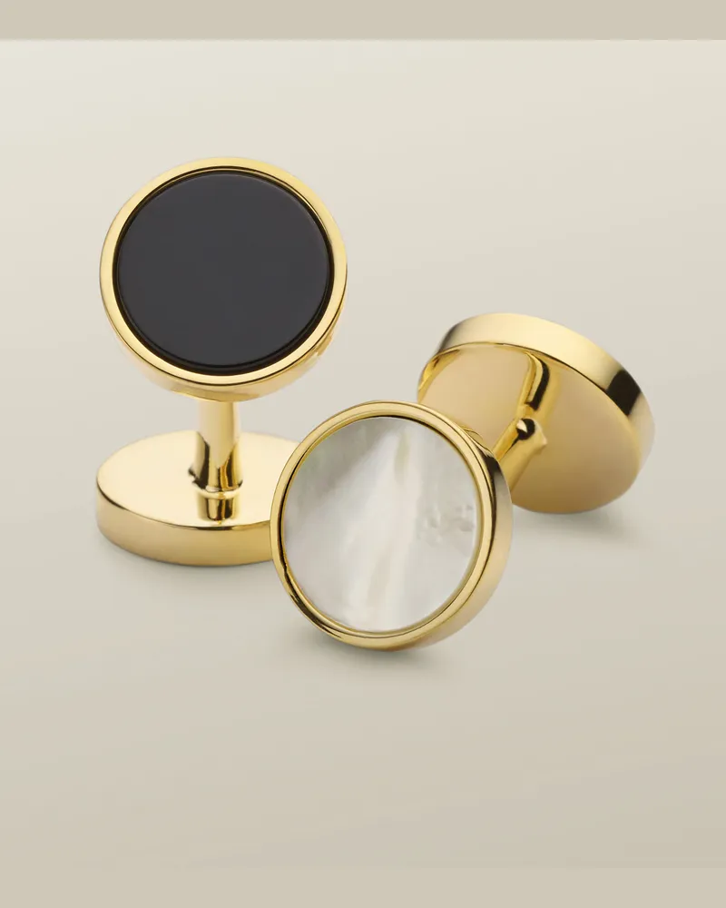 Charles Tyrwhitt Gala-Manschettenknöpfe Gold