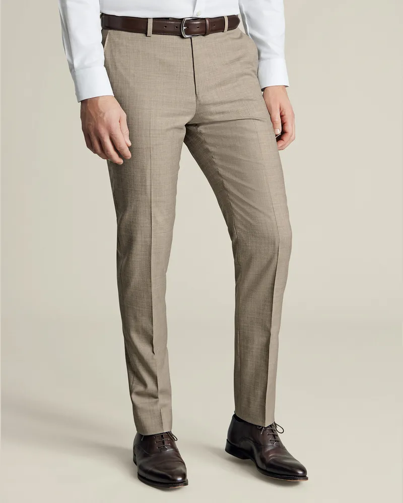 Charles Tyrwhitt Ultimative Performance-Anzughose Neutral