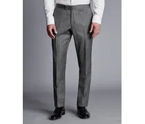 Cutaway-Hose mit Streifen Grau