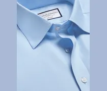 Bügelfreies Twill-Hemd Himmelblau