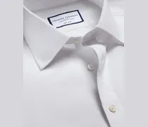 Bügelfreies Popeline-Kurzarmhemd