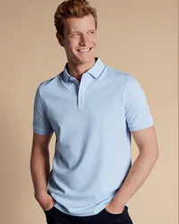 Charles Tyrwhitt Tyrwhitt Piqué-Polo Blau