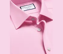 Bügelfreies Twill-Hemd Rosa