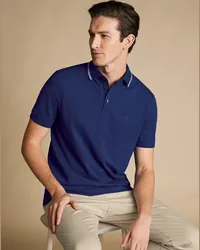 Charles Tyrwhitt Tyrwhitt Piqué-Polo Königsblau Königsblau