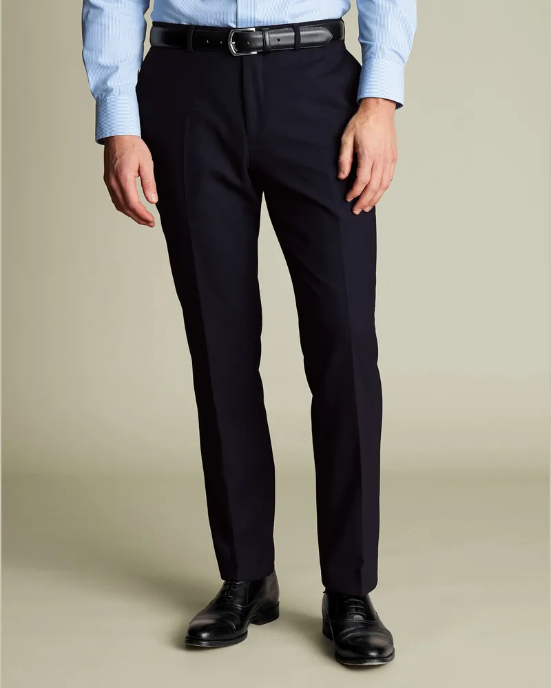 Charles Tyrwhitt Ultimative Performance-Anzughose Blau