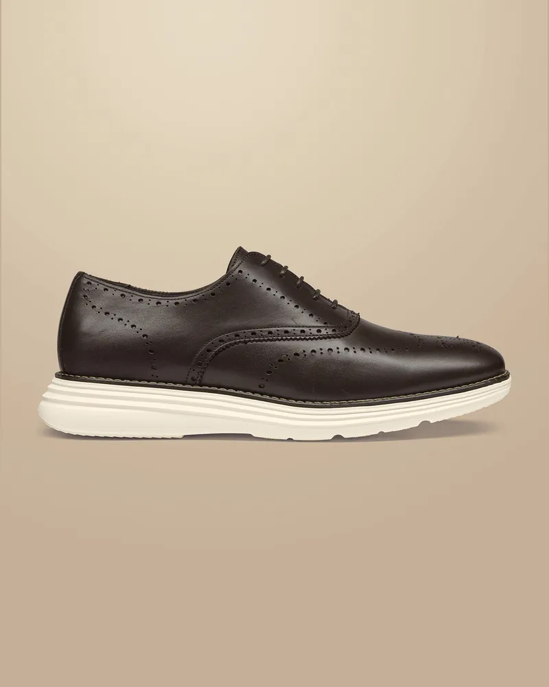 Charles Tyrwhitt Hybrid-Sneaker Dunkles Braun