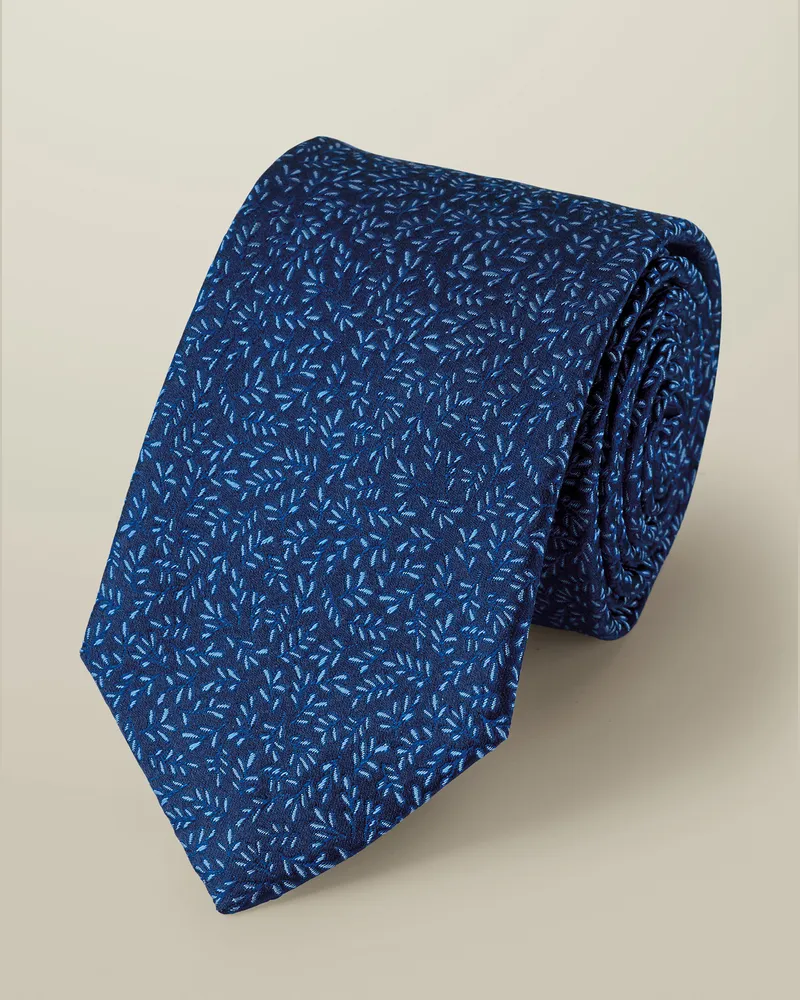 Charles Tyrwhitt Krawatte aus Seiden Blau
