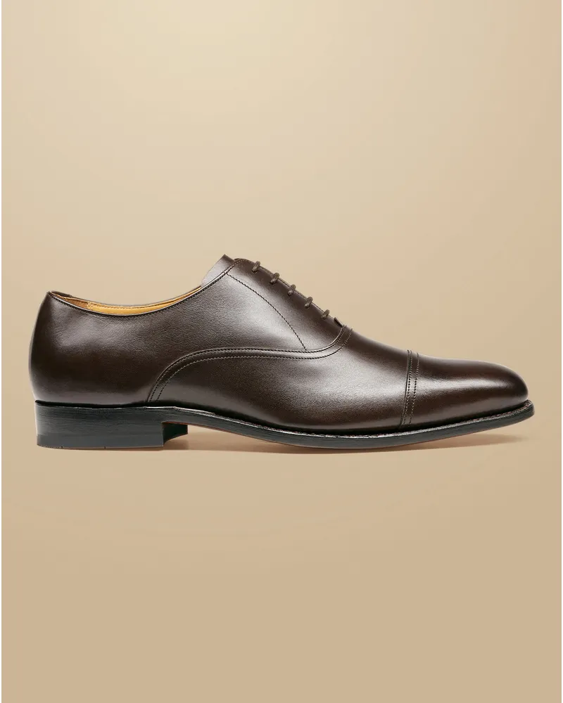 Charles Tyrwhitt Oxford-Schuhe Braun