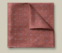 Einstecktuch aus Seide-Leinen-Mix