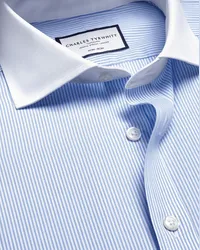 Charles Tyrwhitt Bügelfreies Winchester-Hemd Blau