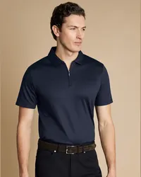 Charles Tyrwhitt Jersey-Polo Marineblau