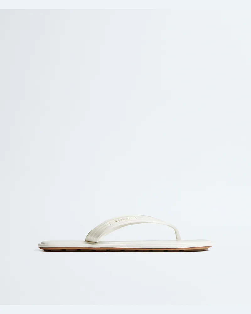 Bottega Veneta Sampieri Zehenstegsandale - Weiss - Herren 100% Thermoplastisches Polyurethan Weiss