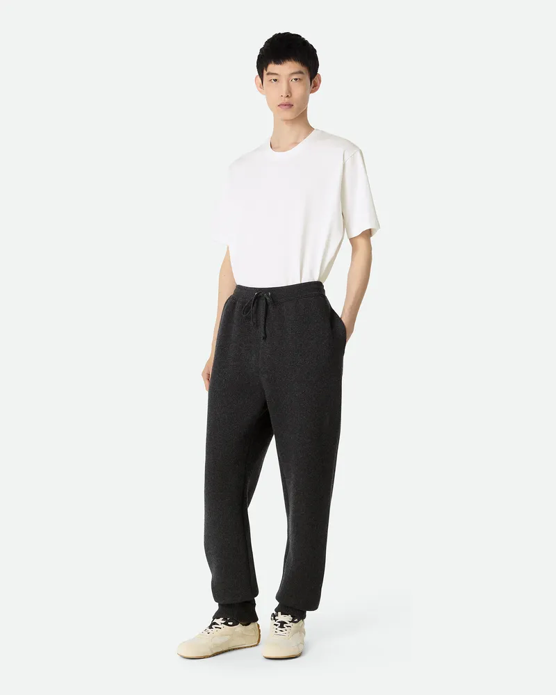 Bottega Veneta Jogginghose Aus Kaschmir Anthracite